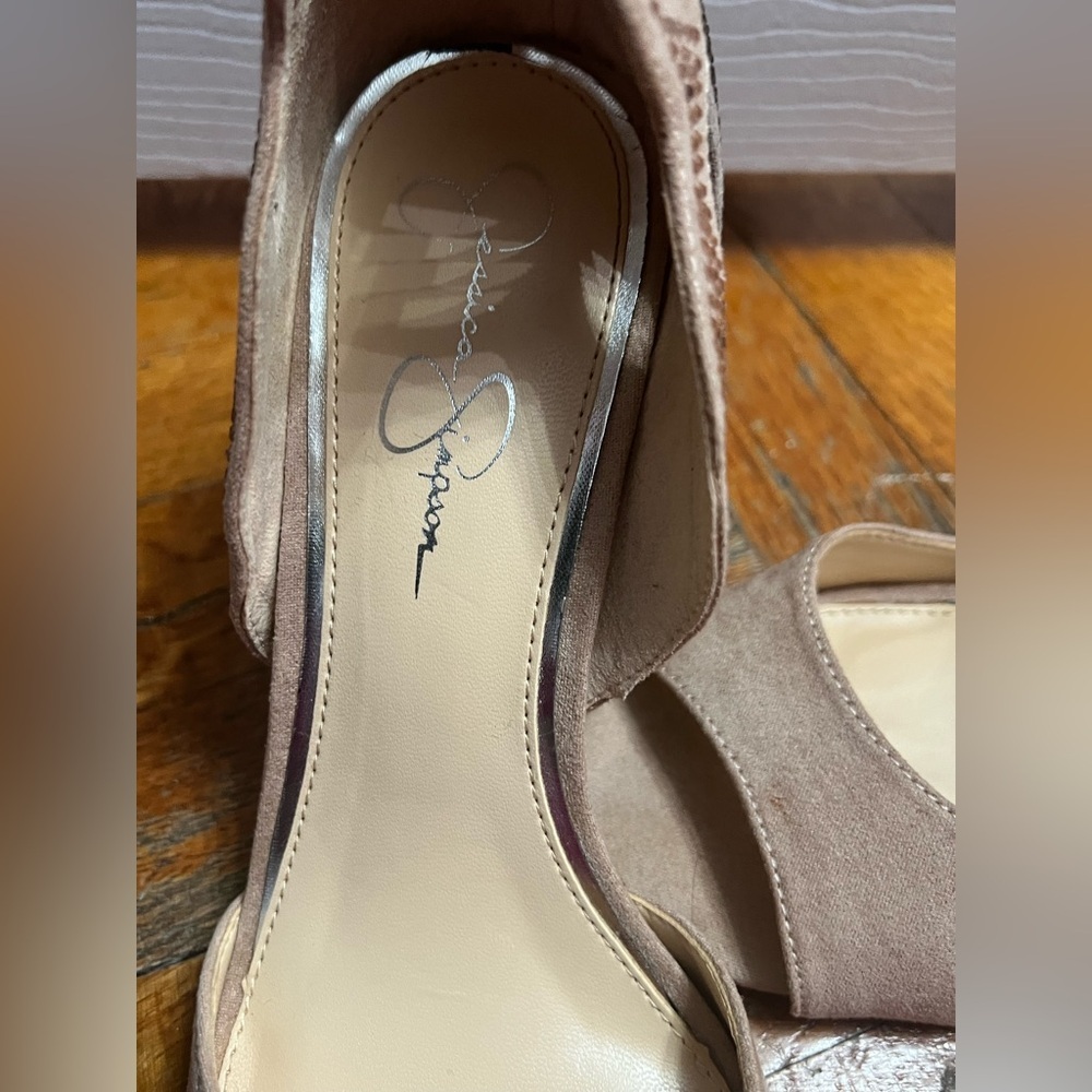 Jessica Simpson open toe heels - Picture 3 of 5